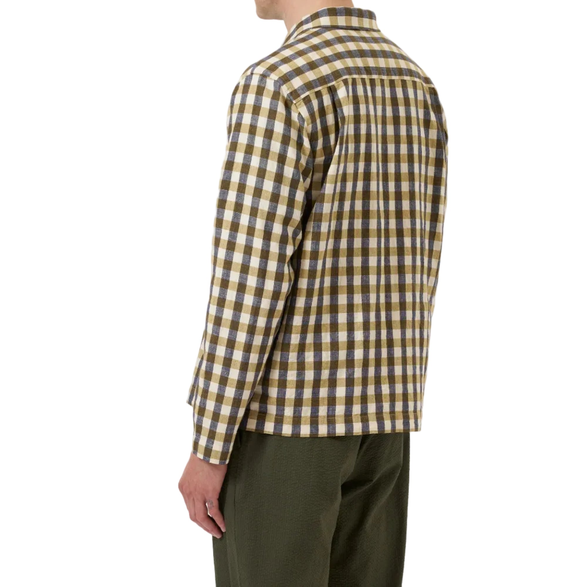 Olive Aberdeen Lincot Zip Shirt