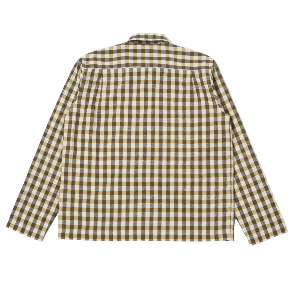 Olive Aberdeen Lincot Zip Shirt