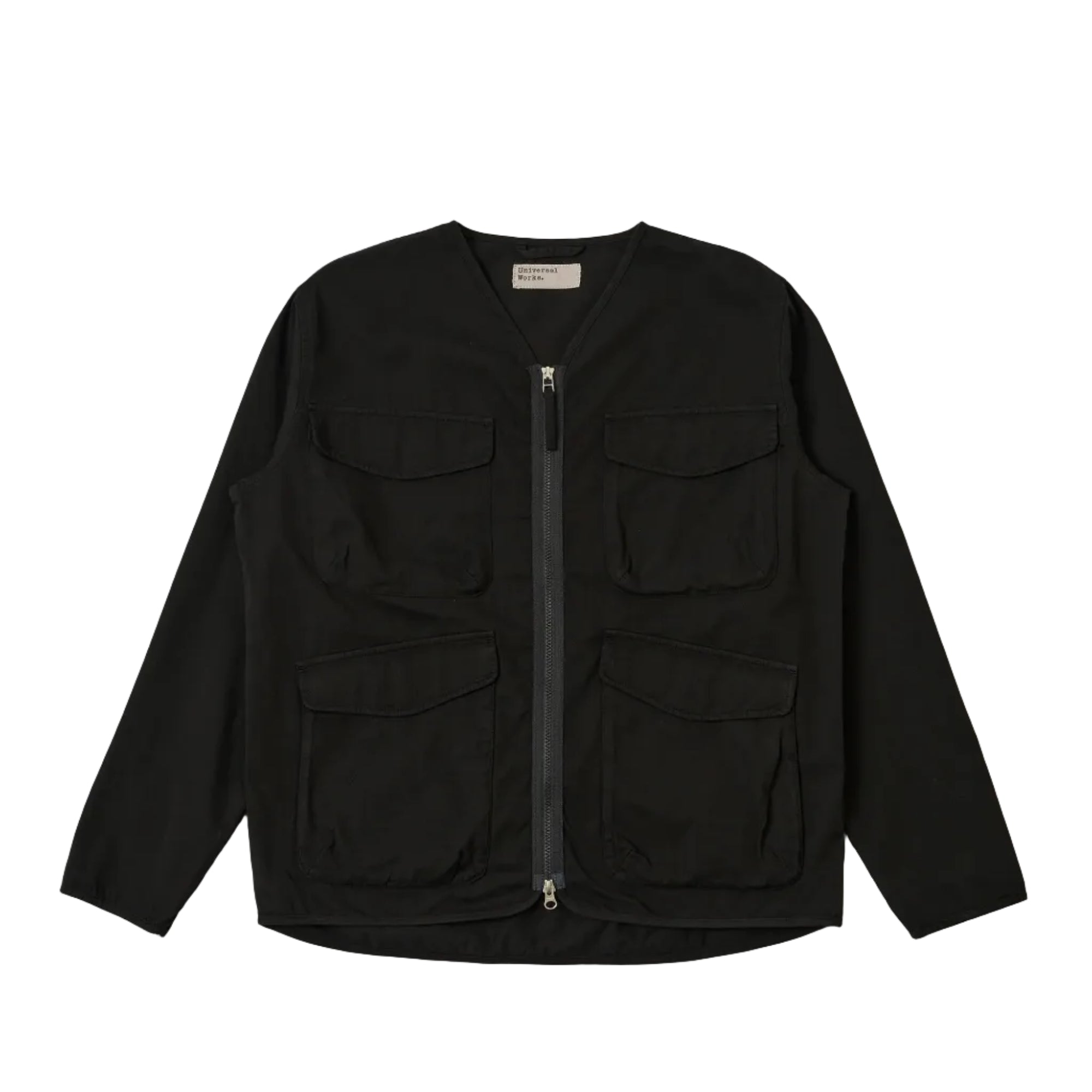 Black Kelly Cotton Glider Jacket