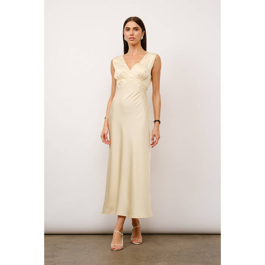 Beatrice Embroidered Maxi Dress