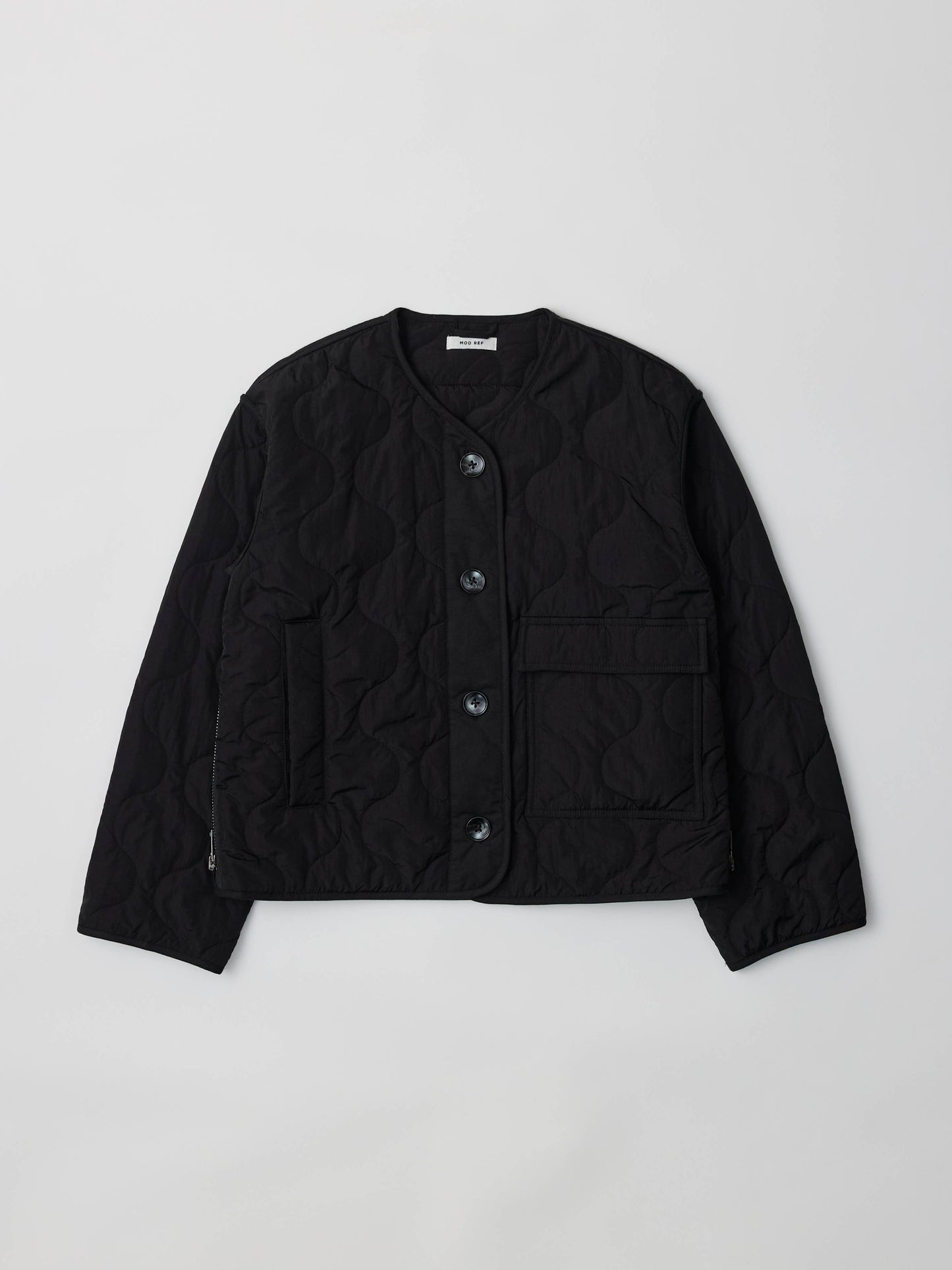 The Jade Jacket | Quilted Jacket with Pocket Detail