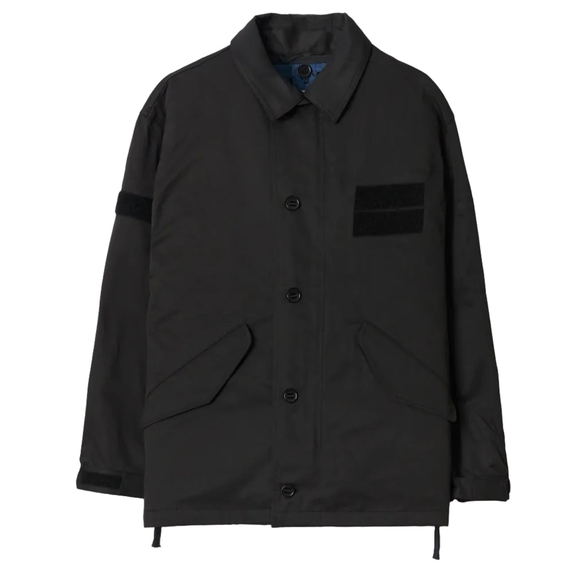 TAION x Universal Works Black/Cloud Camo Twill Down RAF Jacket
