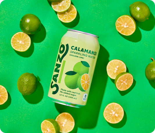 Calamansi (Lime) Sparkling Water | 12-pack