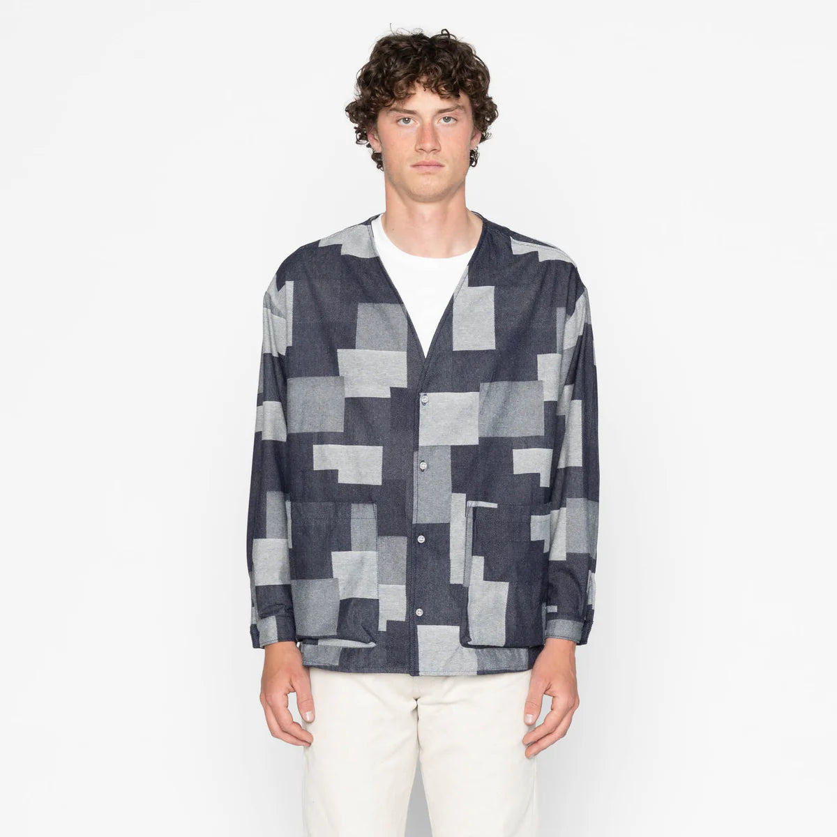 Wise Guy - Jacquard Denim Indigo
