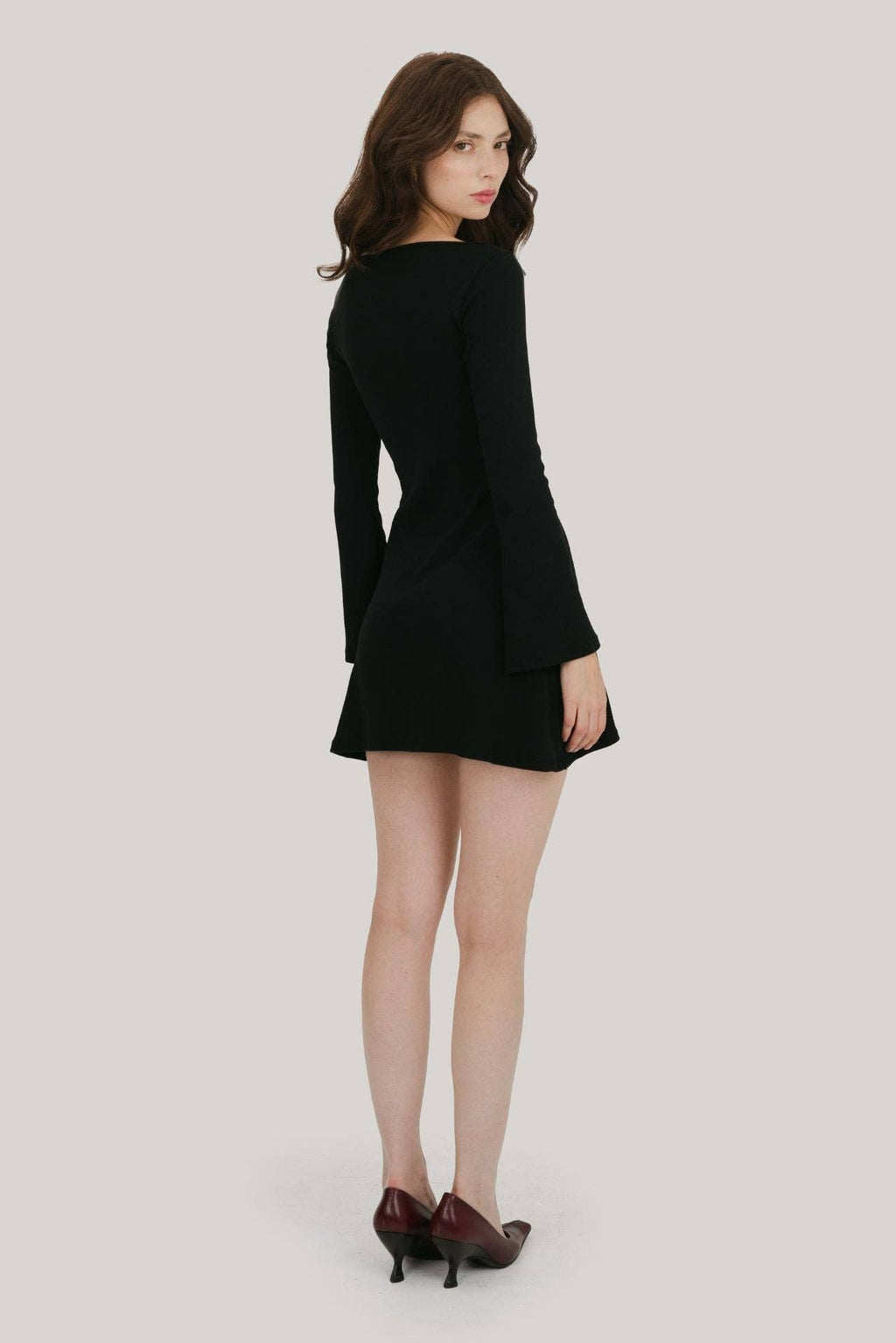 Emily Long Sleeve Mini Dress