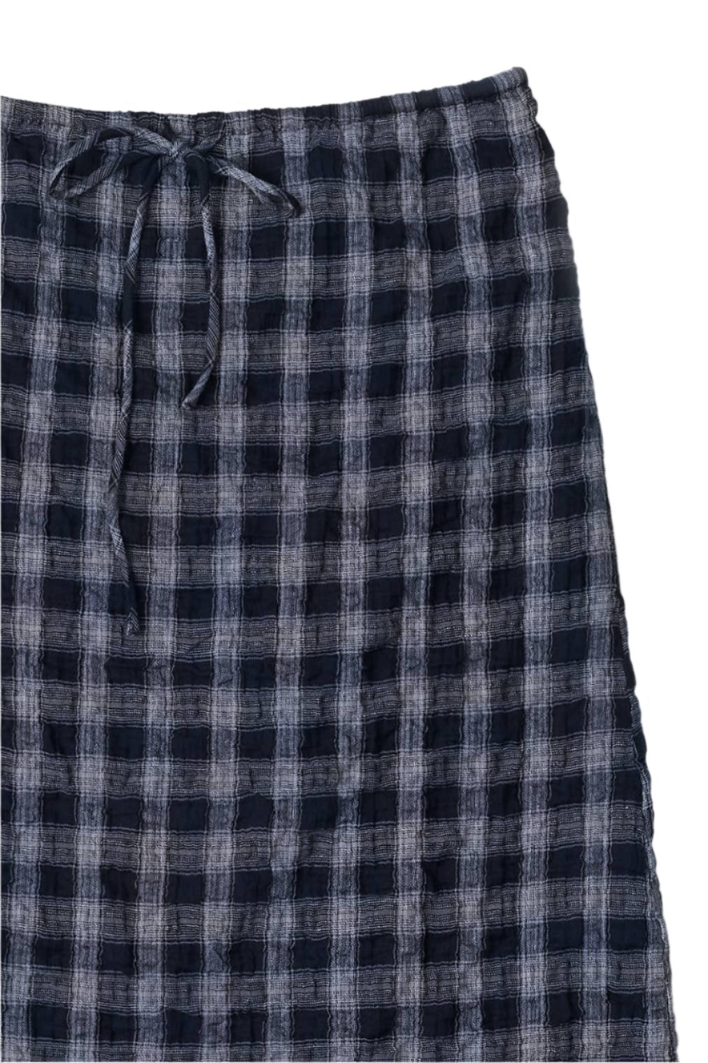 The Blake Skirt | Plaid Drawstring Midi Skirt