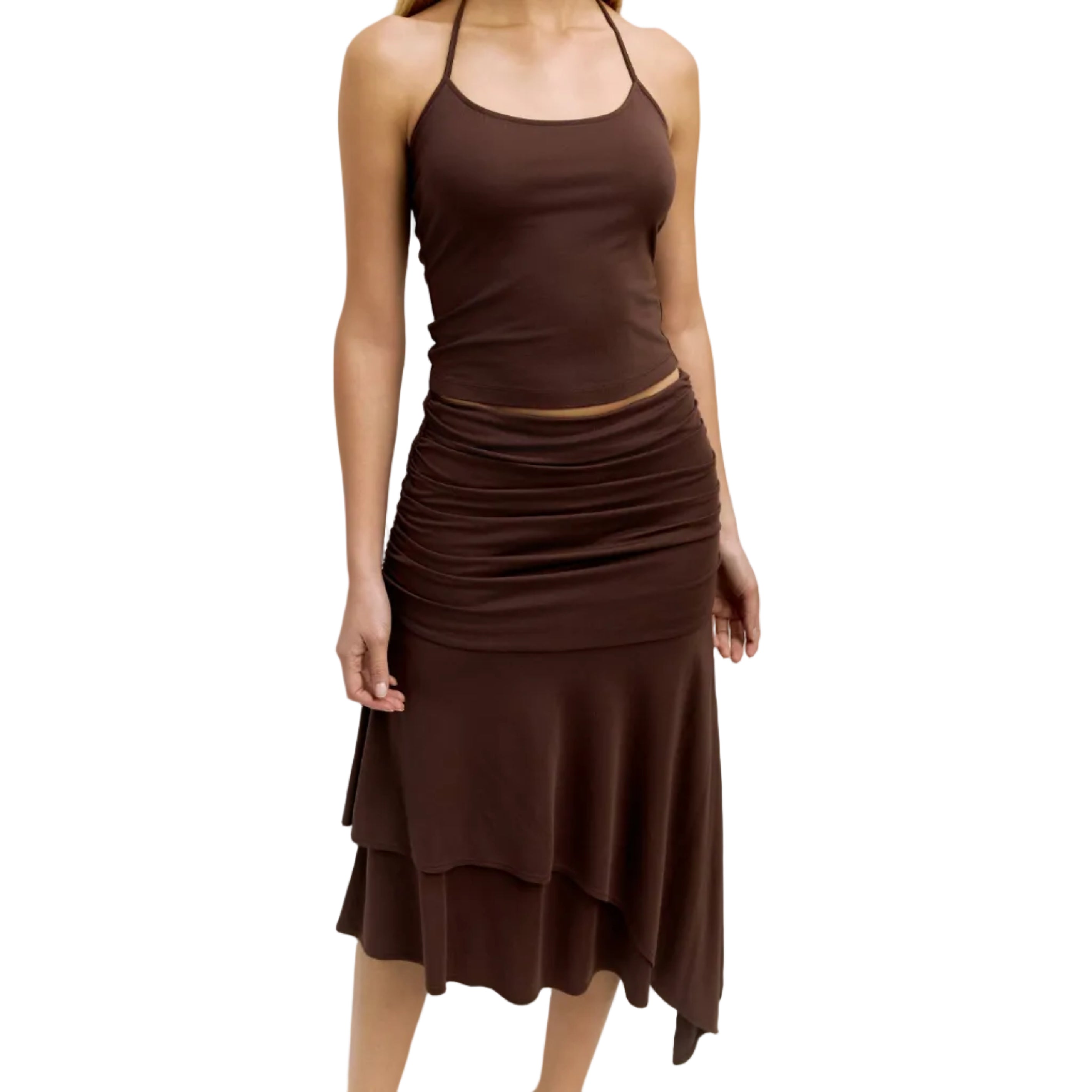 The Crystal Top | Knit Halter Tank Top