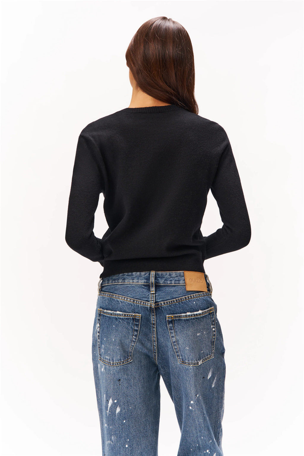 June Relaxed Cardigan - Black
