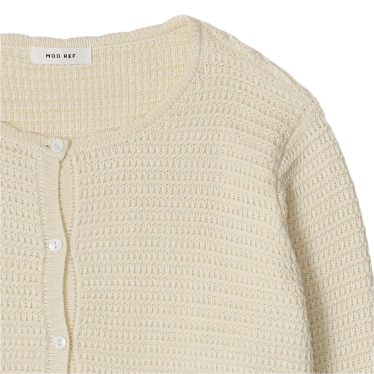 The Yael Cardigan | Textured Mid-Weight Cardigan