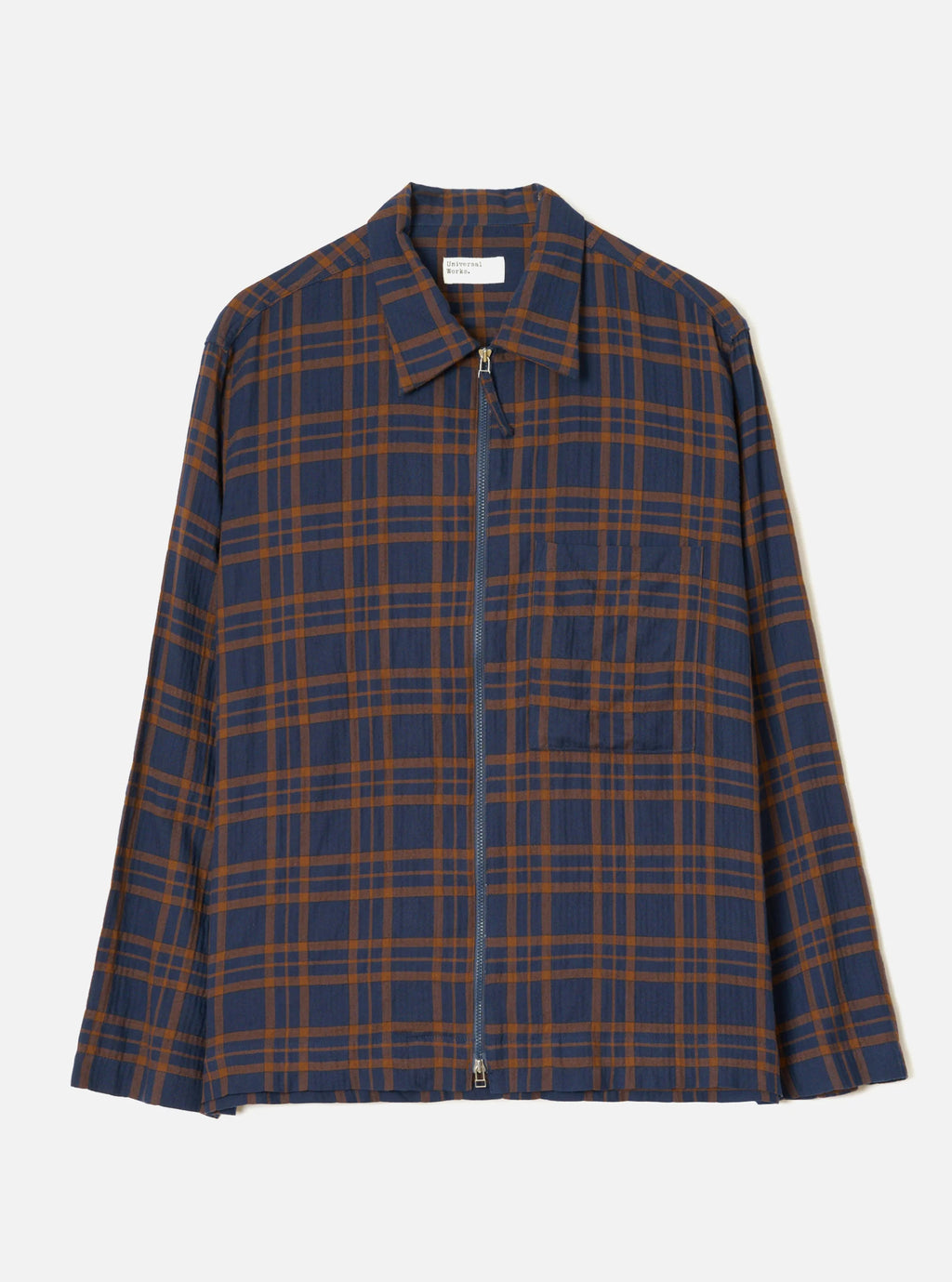Young Check Zip Shirt