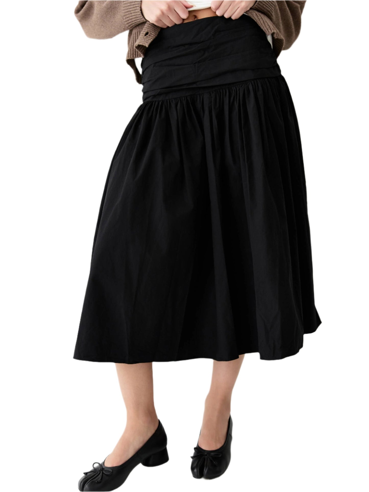 The Mariana Skirt | Full Volume Skirt with Wrap Waist Detail