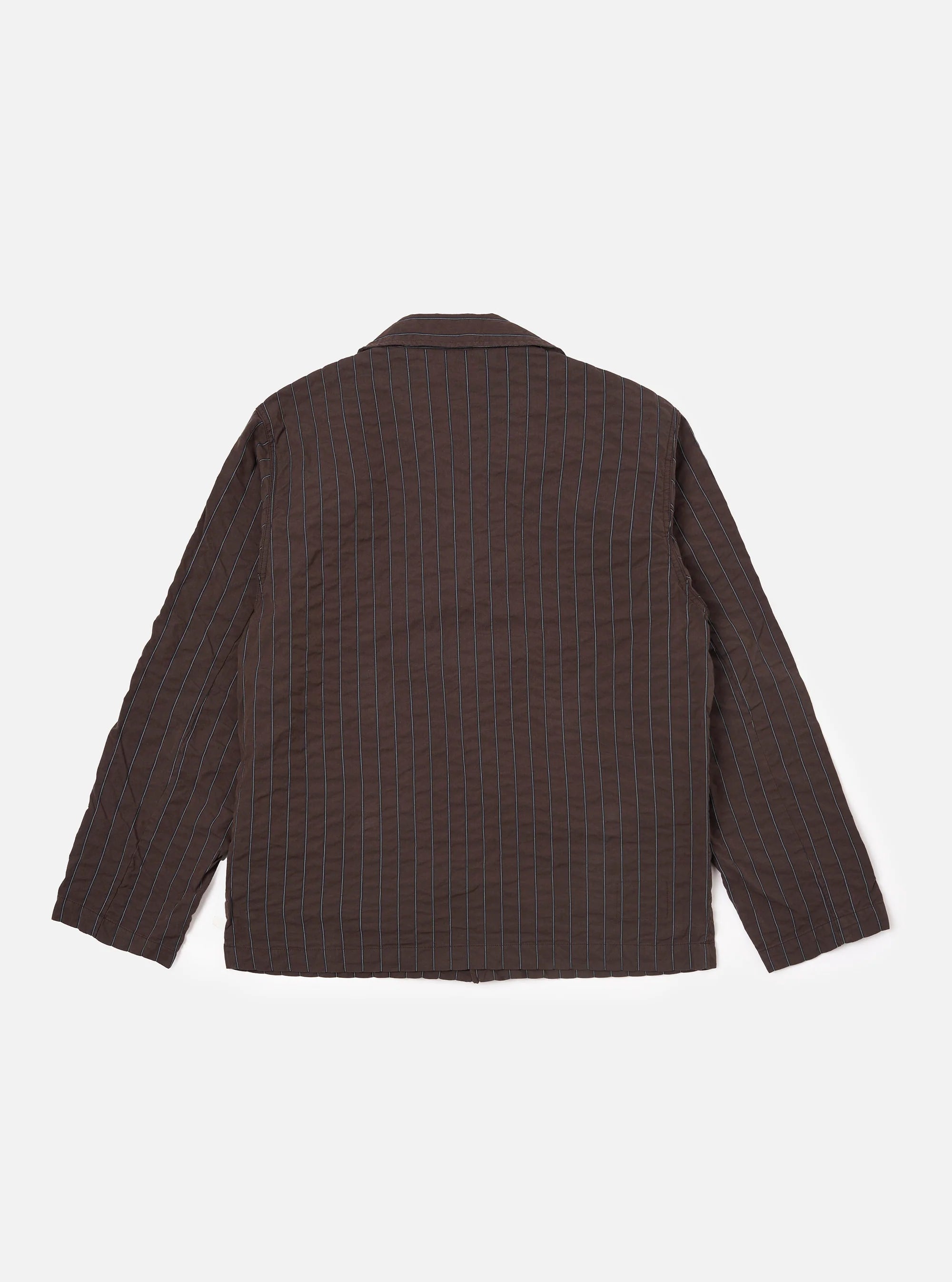 Franck Jacket Chester Stripe Brown
