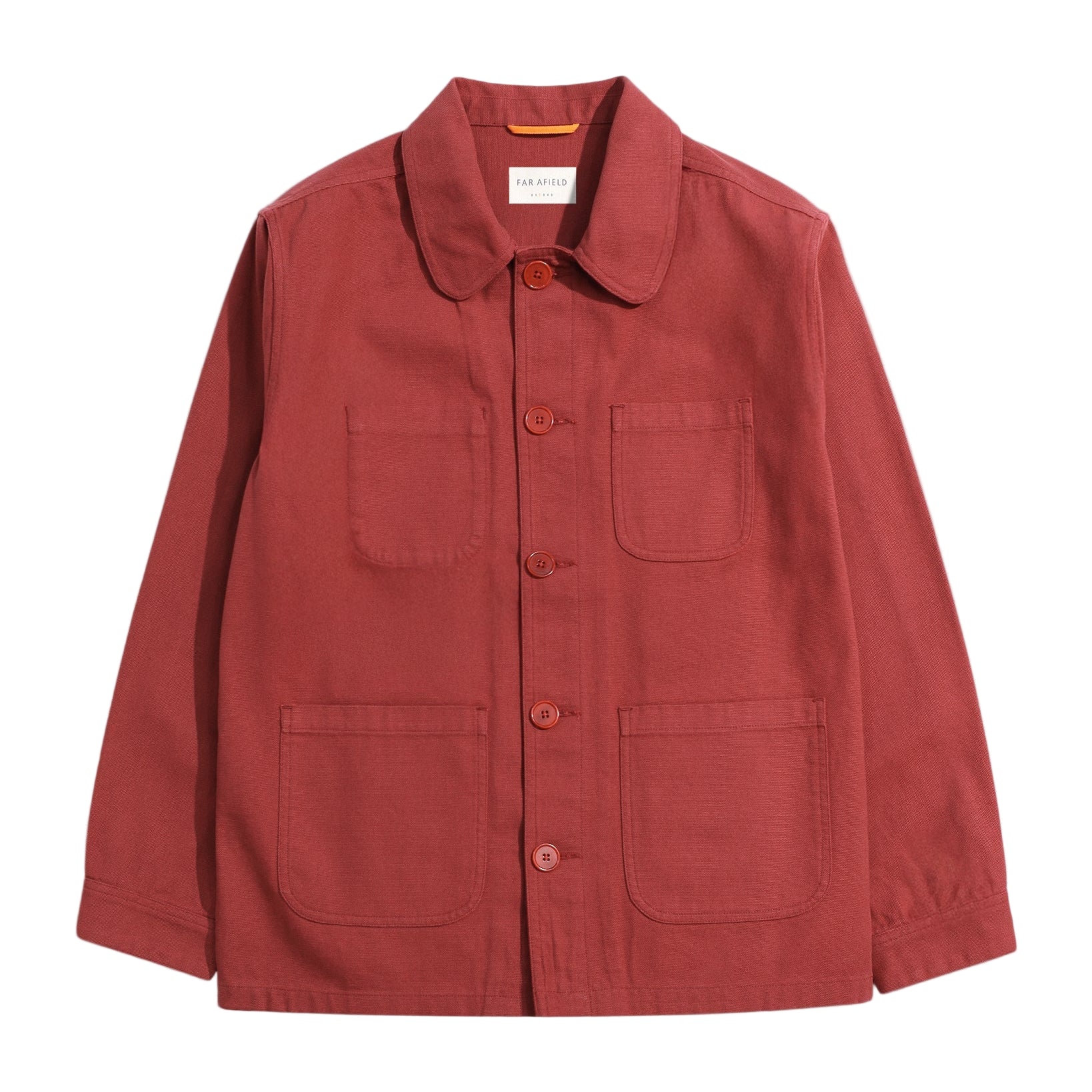 STATION JACKET - PANAMA TWILL - RED