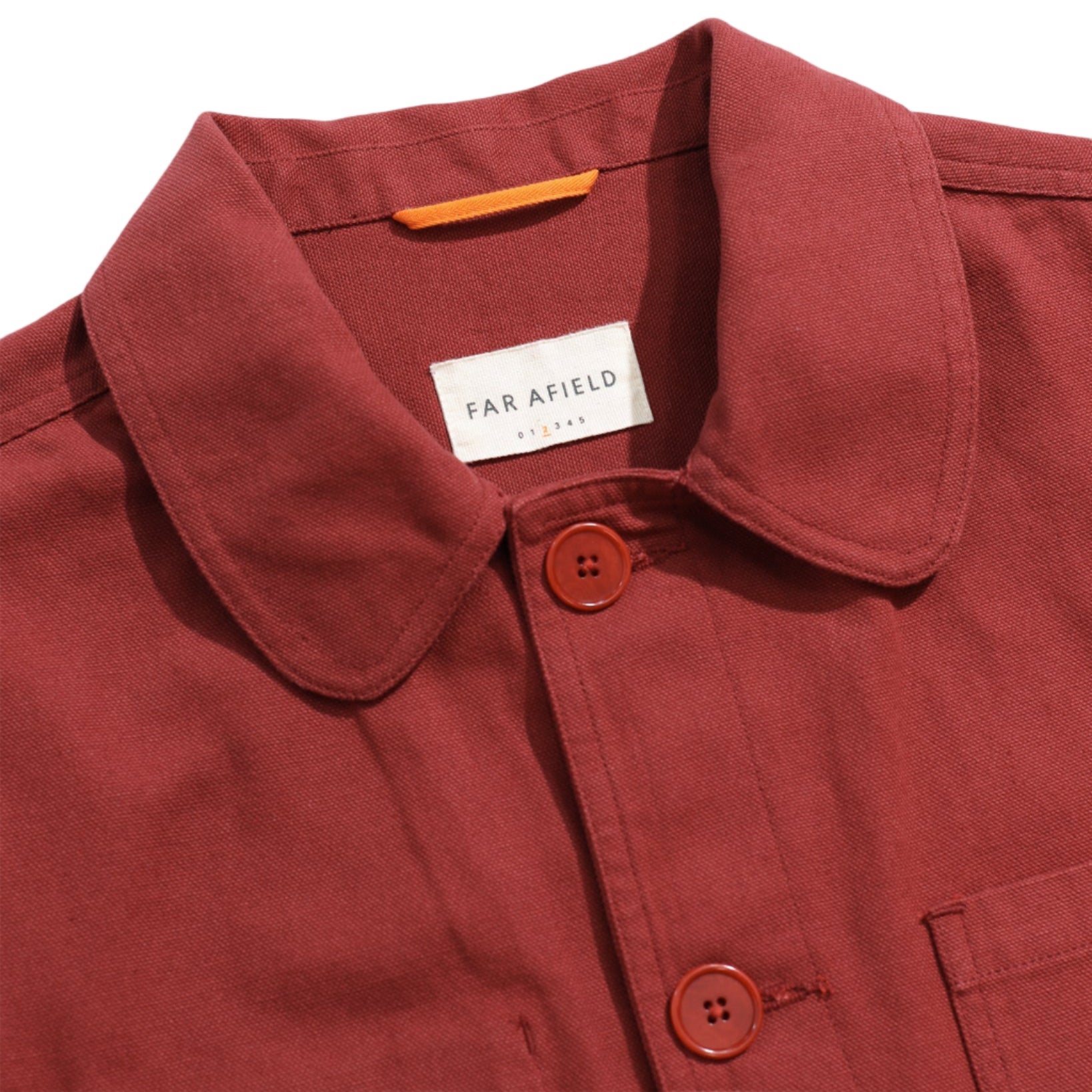 STATION JACKET - PANAMA TWILL - RED