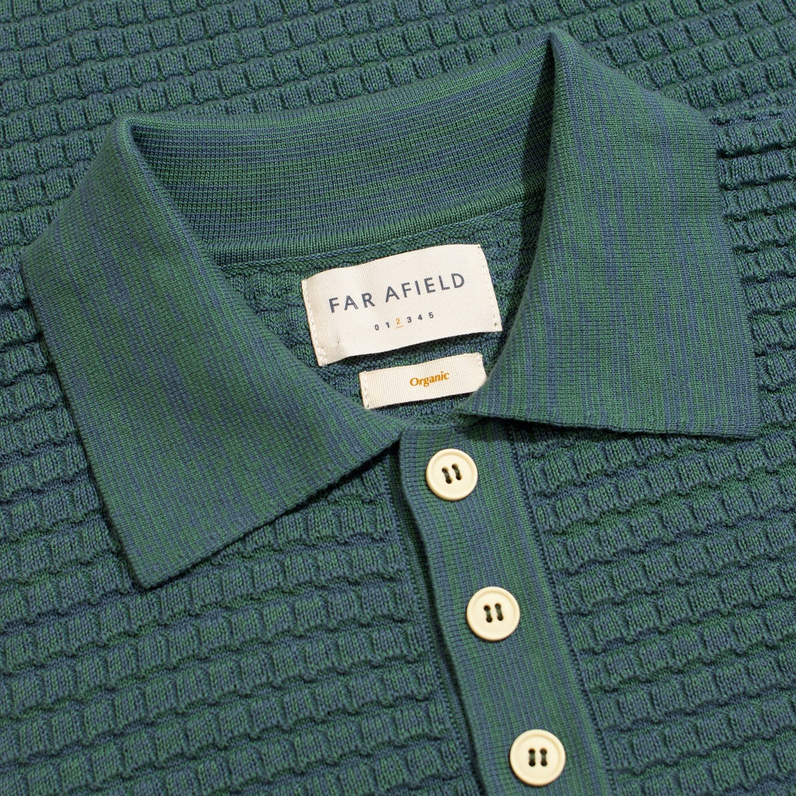 RENARD KNITTED SS POLO - TROPICAL GREEN
