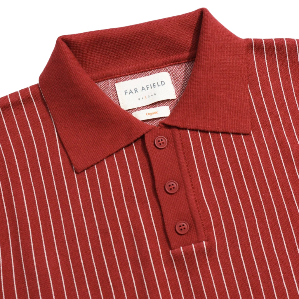 BENNY KNITTED POLO - RED