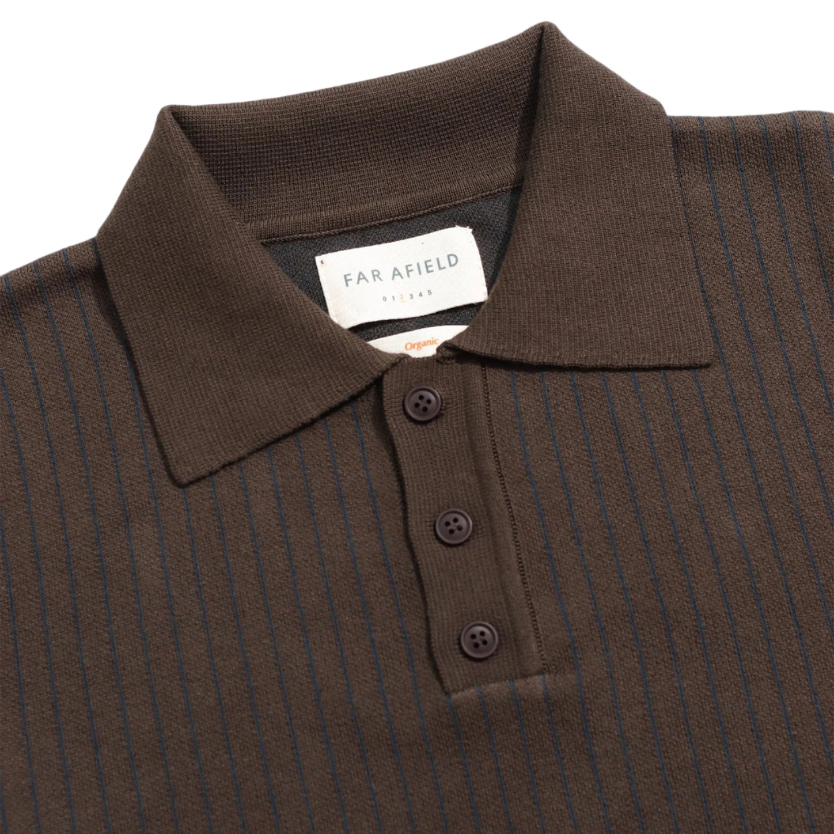 BENNY KNITTED POLO - BROWN