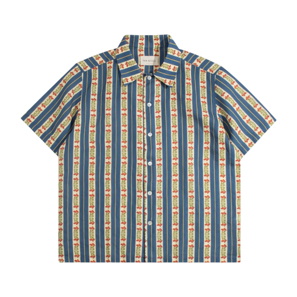 BUSEY SHIRT - FLORAL STRIPE