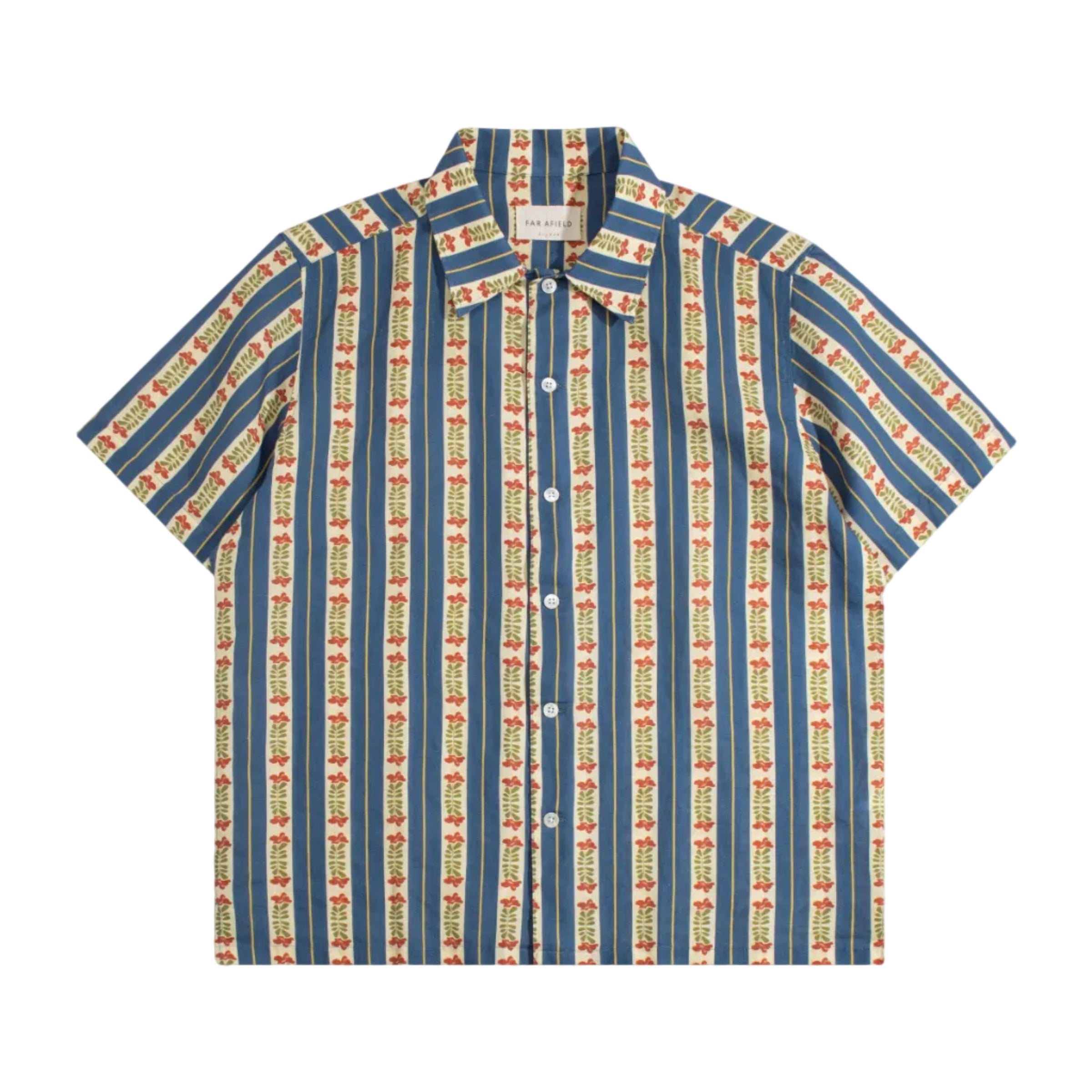 BUSEY SHIRT - FLORAL STRIPE