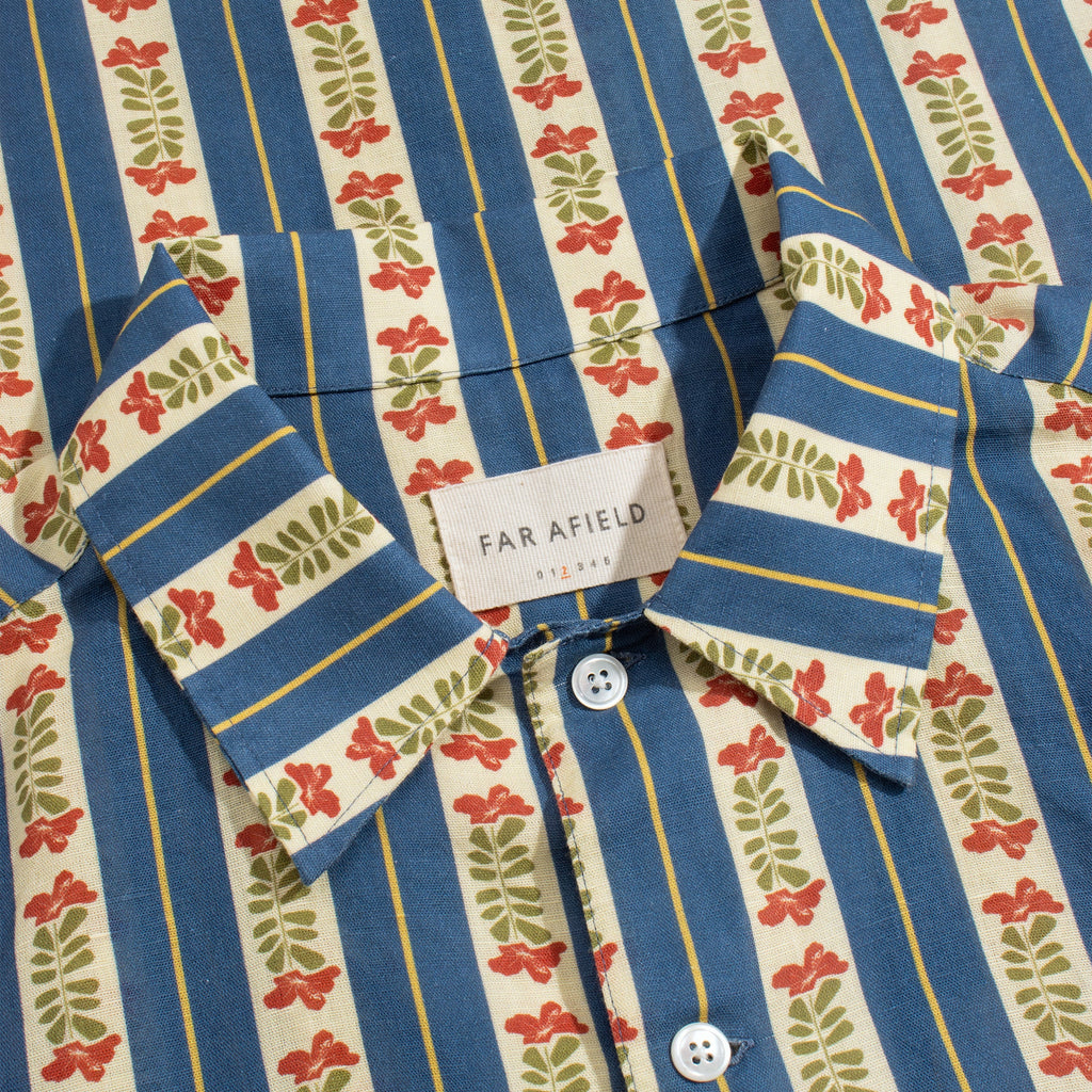 BUSEY SHIRT - FLORAL STRIPE