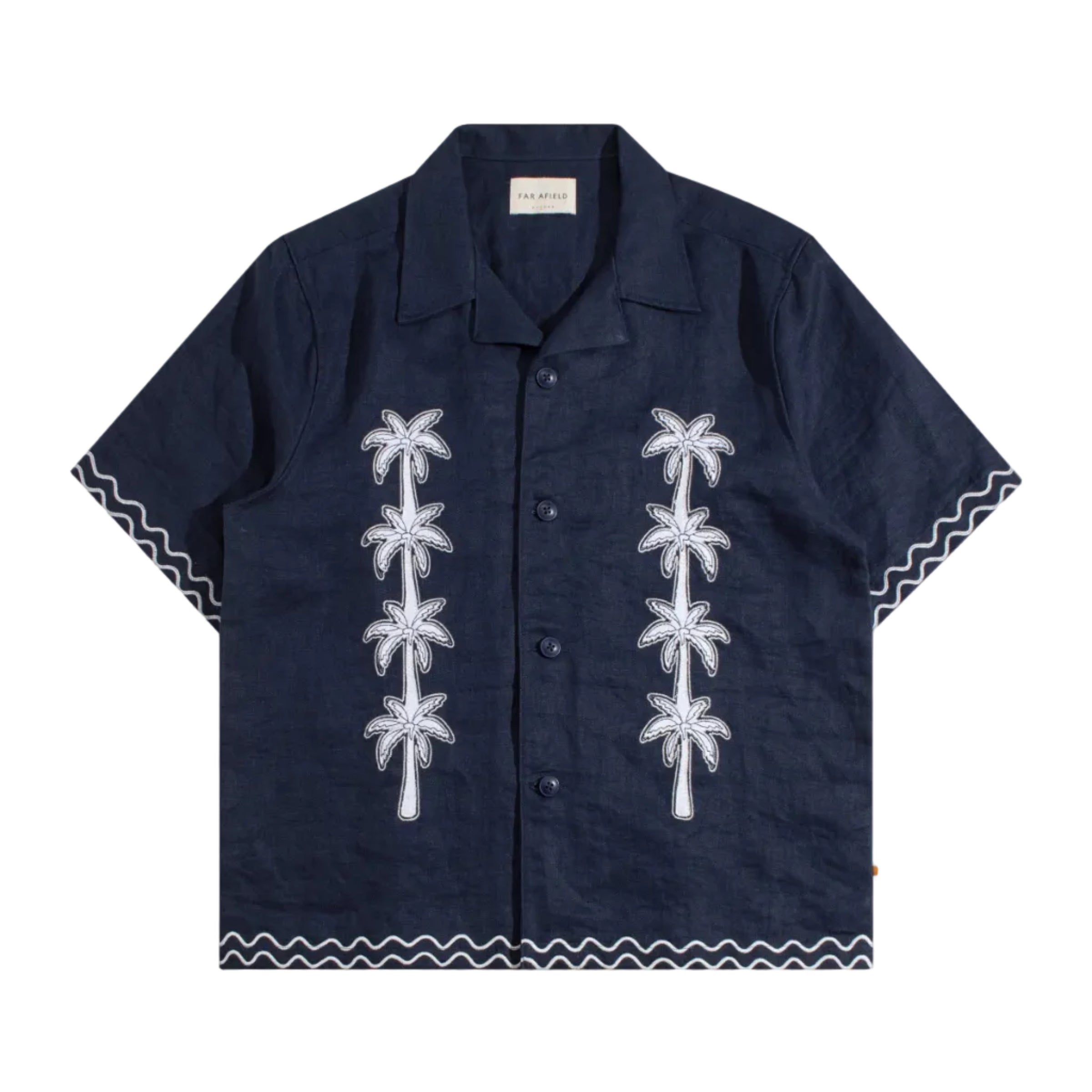 Veloso Palm Appliqué Shirt