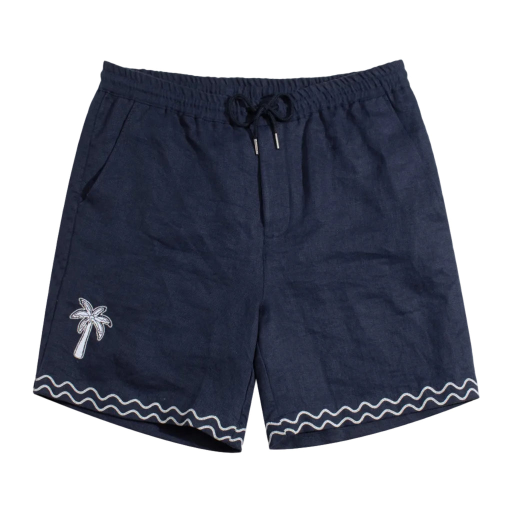 Palm Appliqué House Short