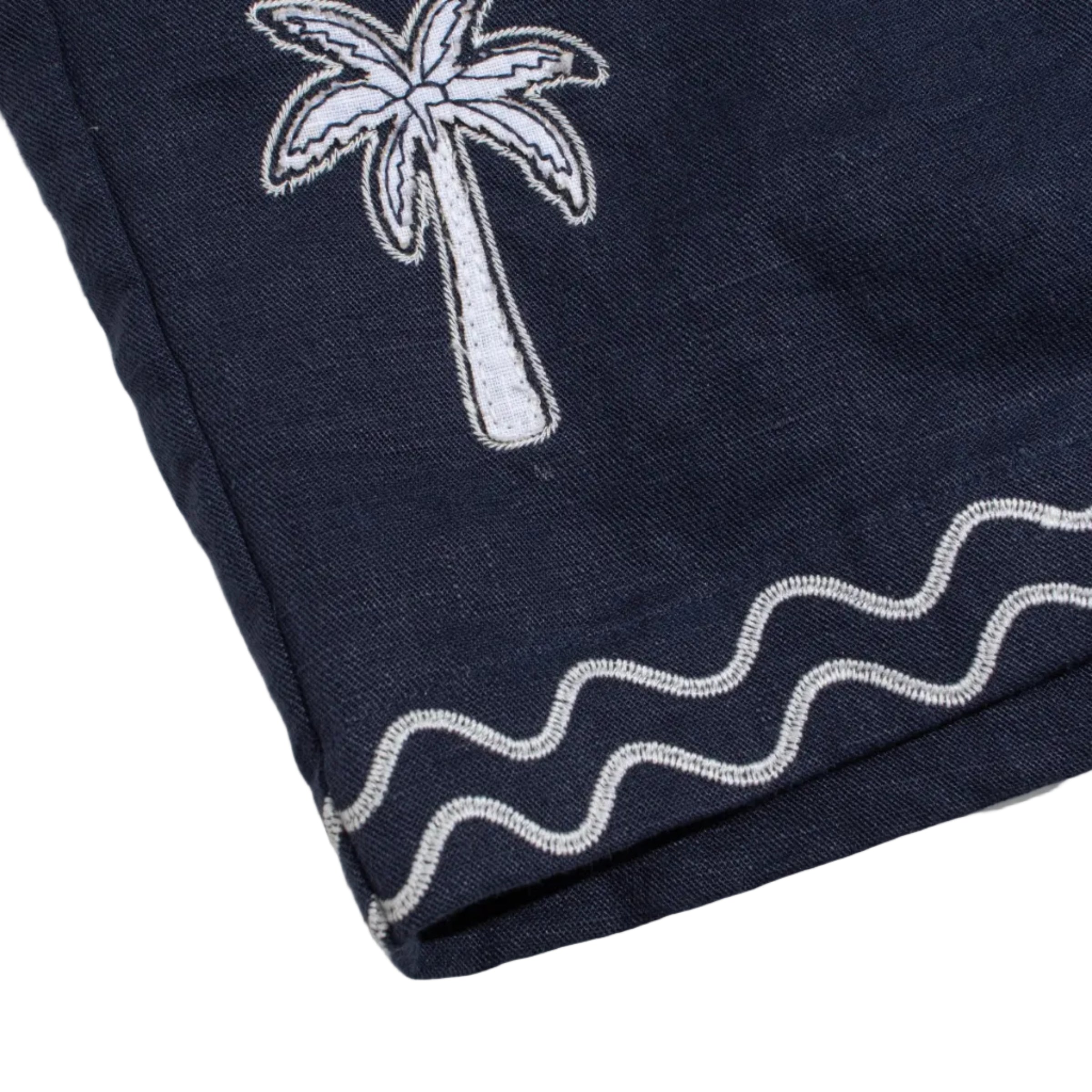 Palm Appliqué House Short