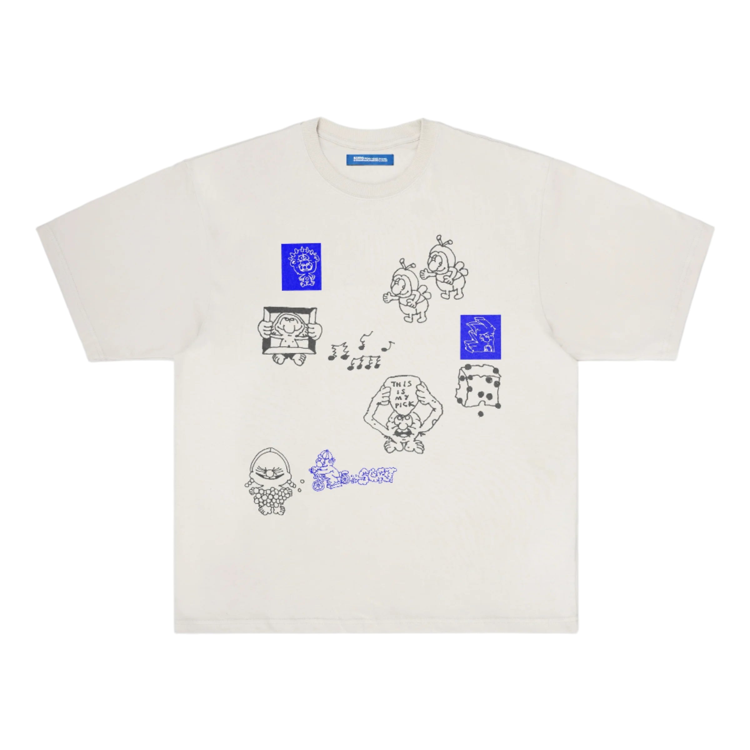 Bug Club T-Shirt - Stone