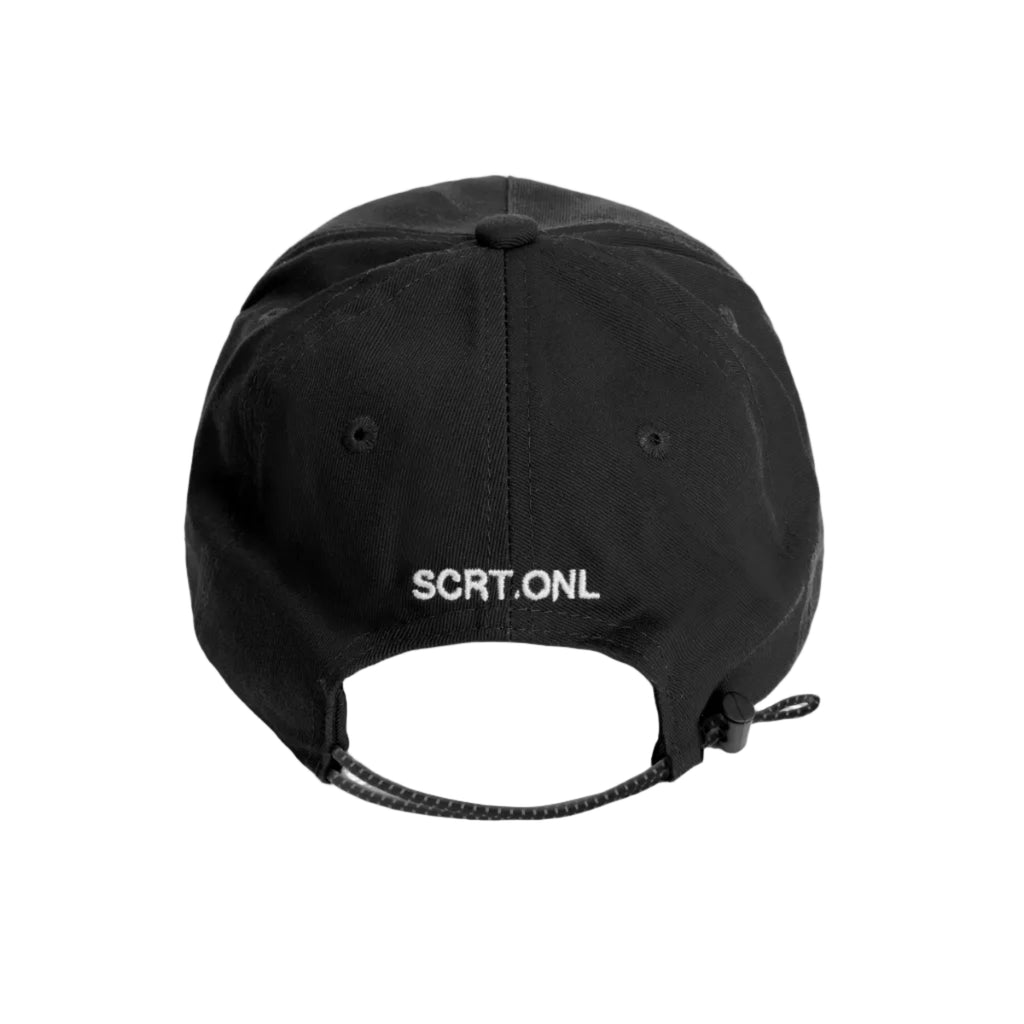 SCRT® Design Studio High Profile Cap - Black SCRT® Design Studio High Profile Cap - Black