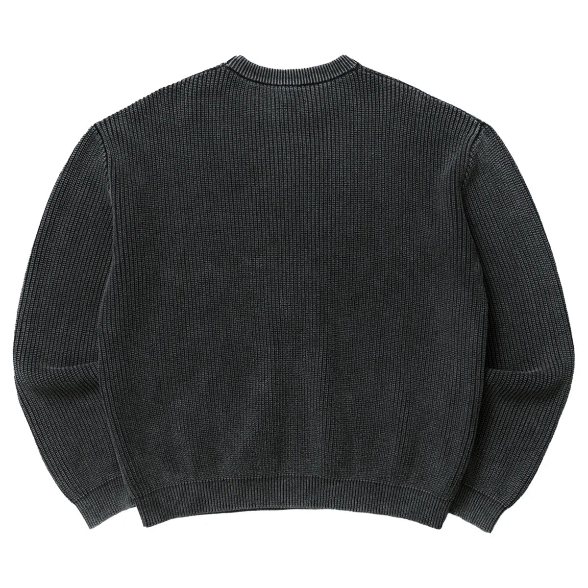 ACID WASH BONES 3D KNIT