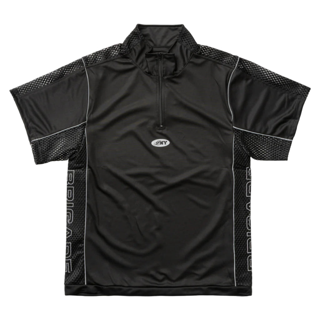 MOCK NECK SHOOTING JERSEY - BLACK