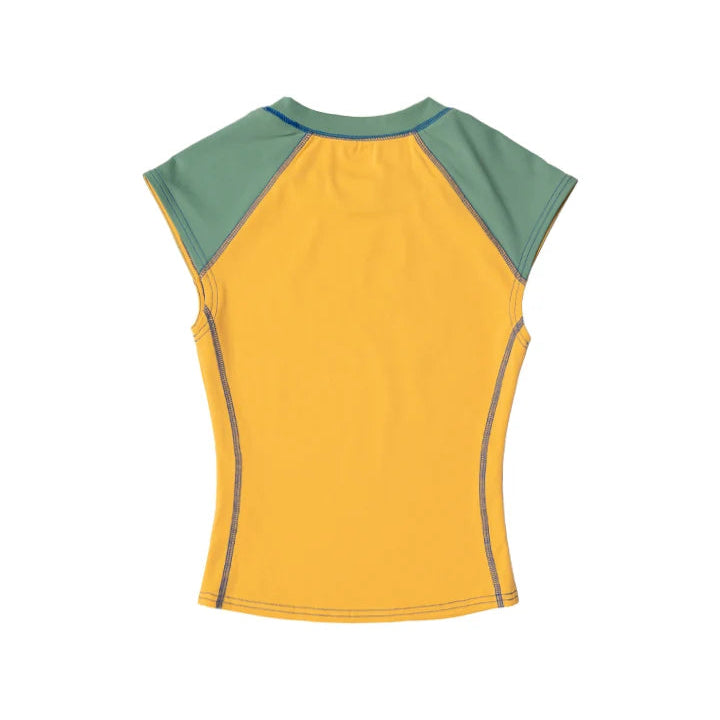 All Star Women’s Baby Tee - Yellow