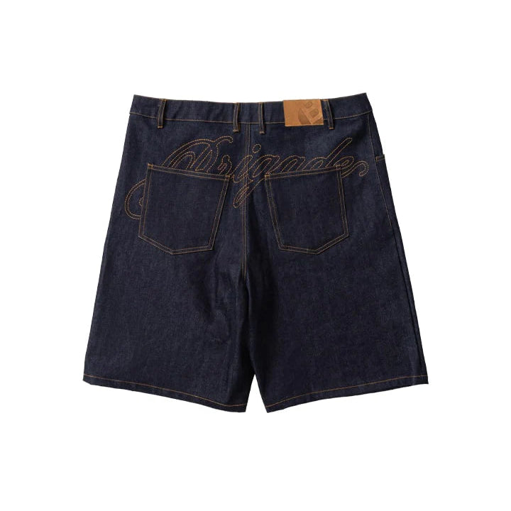 DENIM CARPENTER SHORTS - DARK DENIM