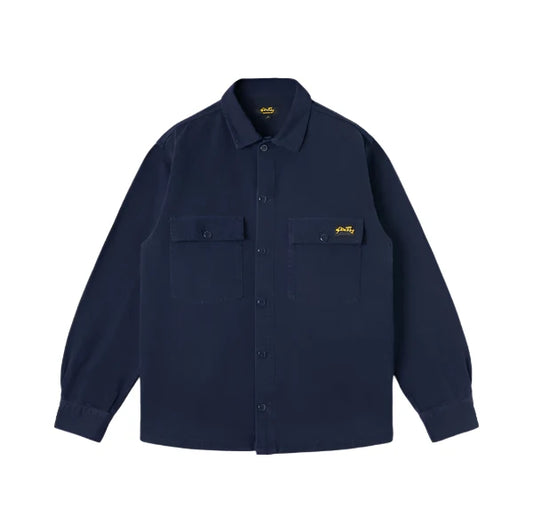 CPO Shirt - Navy Bedford