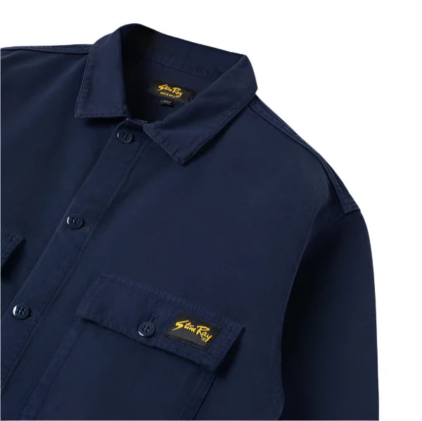 CPO Shirt - Navy Bedford