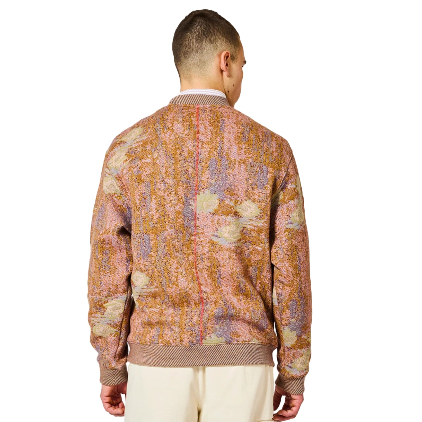 PAC NYMPHEAS MULTI-KHAKI SWEATSHIRT