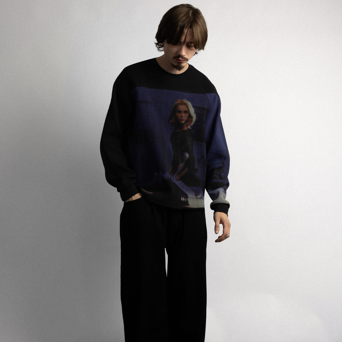 Confession Thermal Sweat - Black