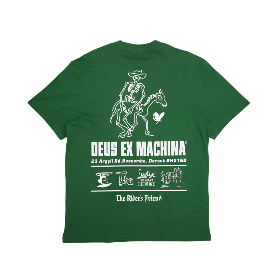 BSCOMBE ADDRESS TEE - HILLSIDE GREEN