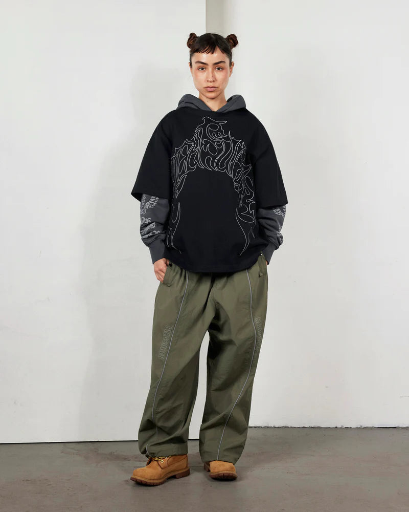 DRAGON LAYERED HOODIE