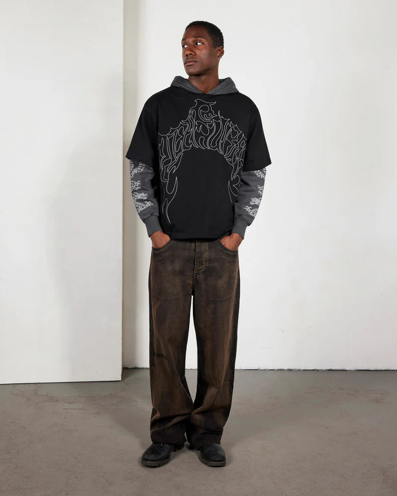 DRAGON LAYERED HOODIE