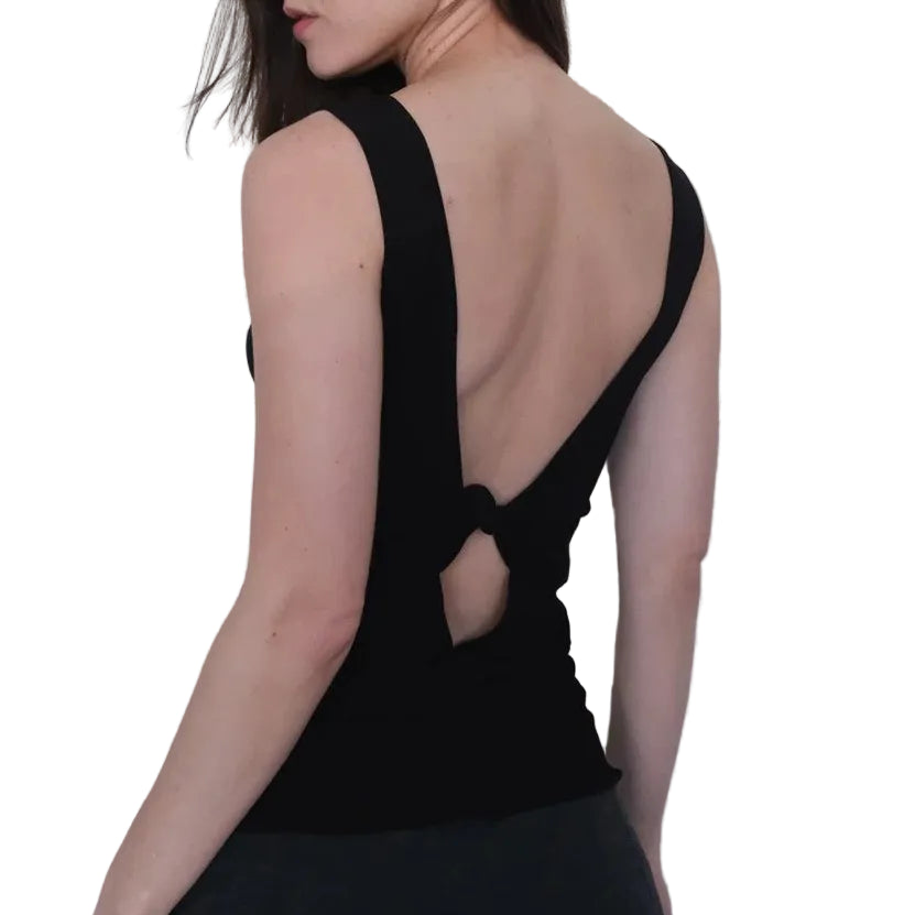 ROMAN TOP - BLACK