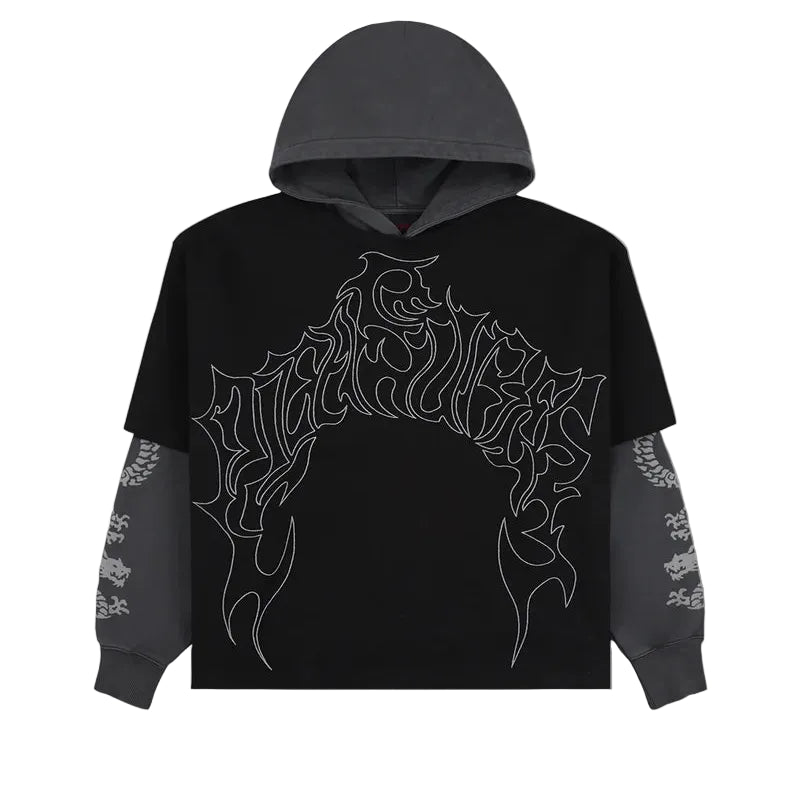 DRAGON LAYERED HOODIE