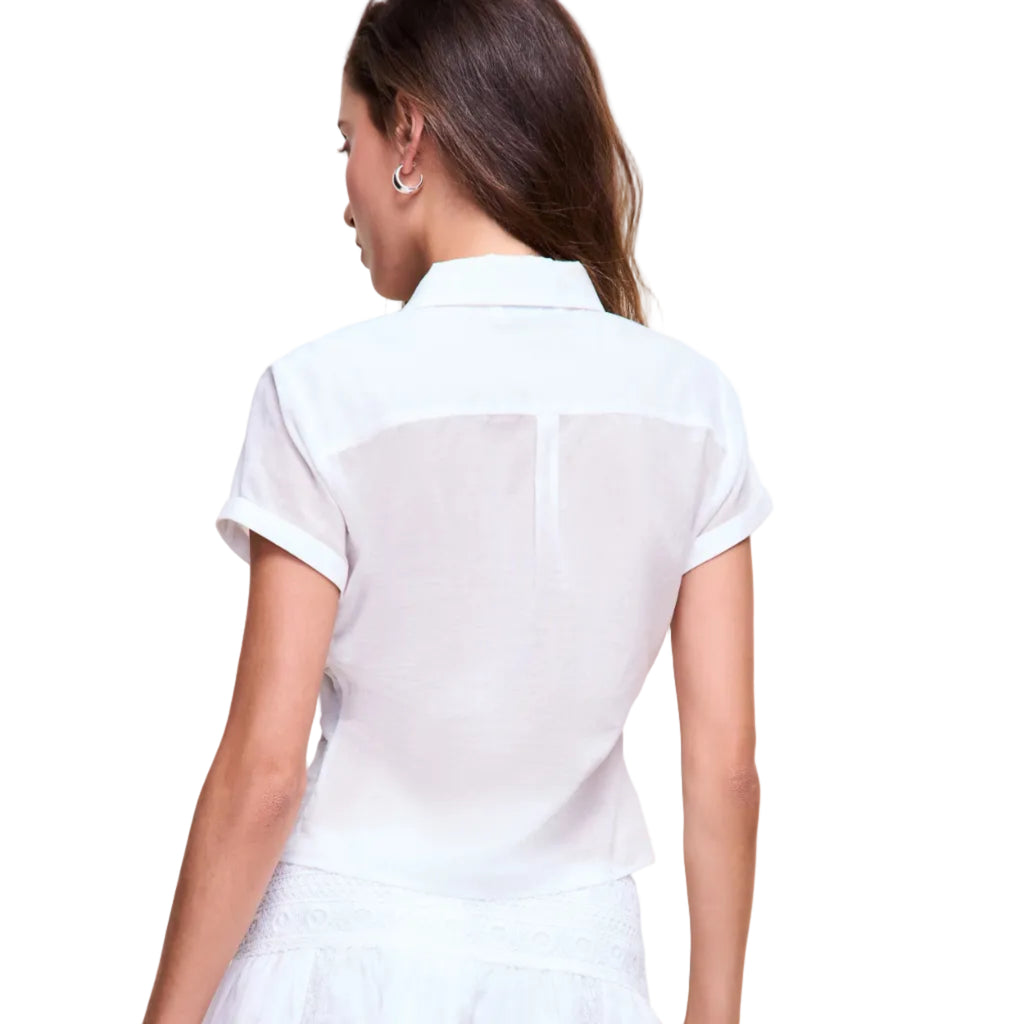 Ell Pocket Top - Ivory