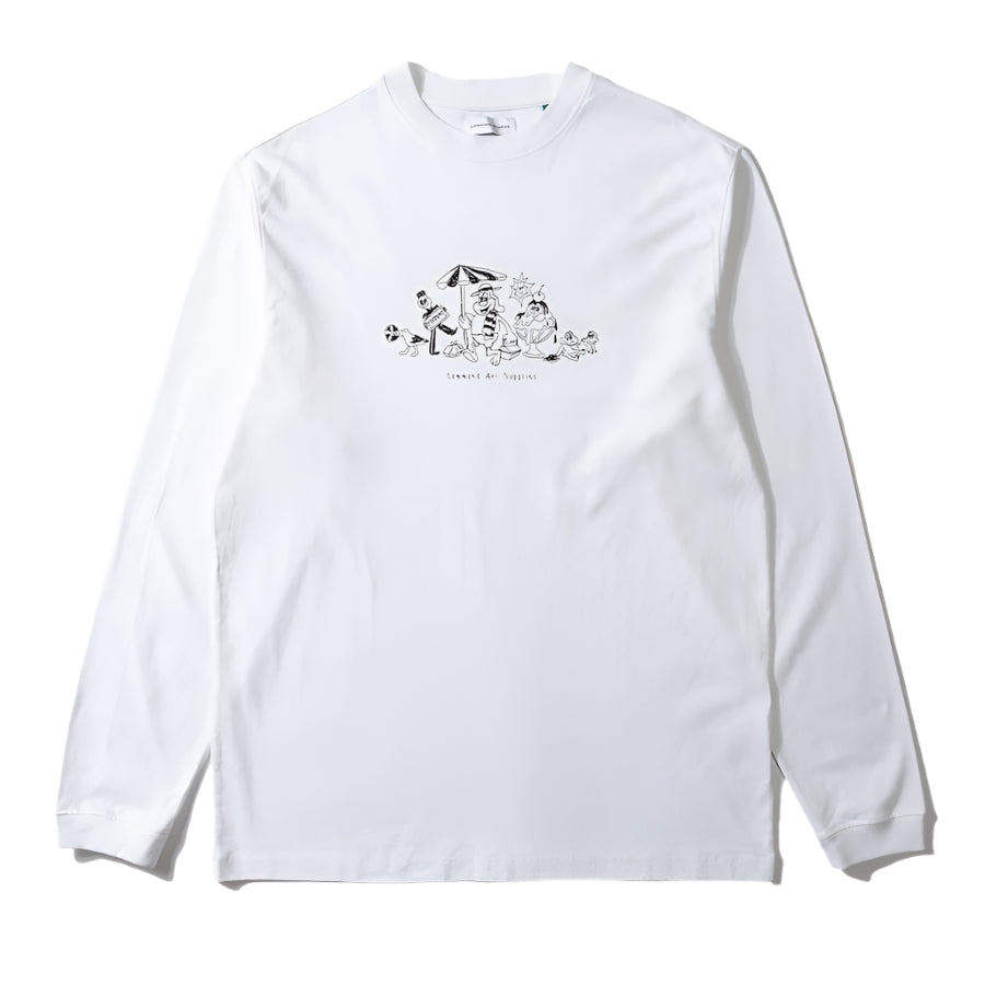 EDMMOND ART SUPPLIES LS - WHITE