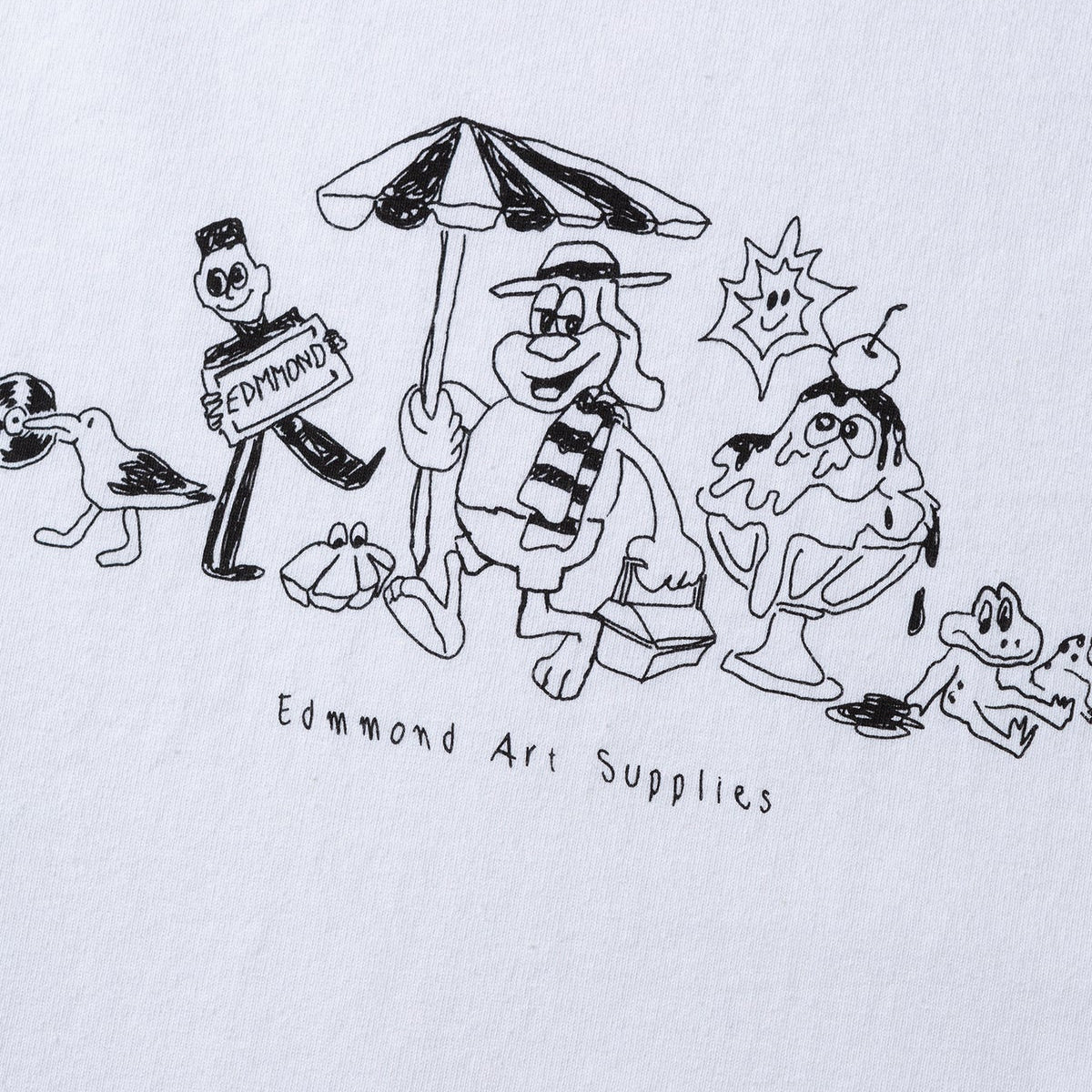 EDMMOND ART SUPPLIES LS - WHITE