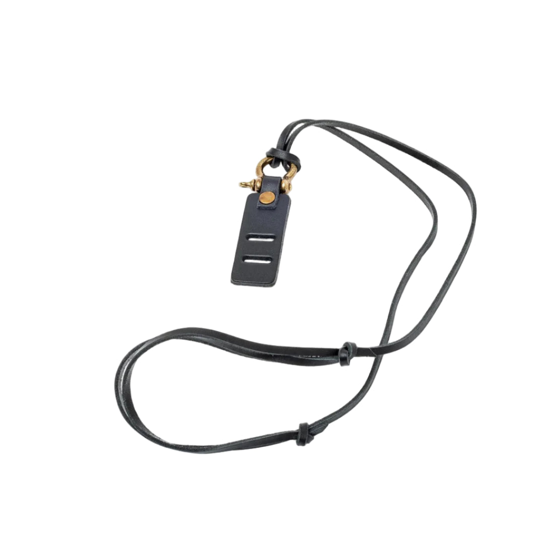 Sunglass Strap Leather Black