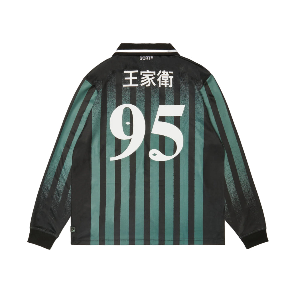 Kowloon Football Jersey - Green/Black