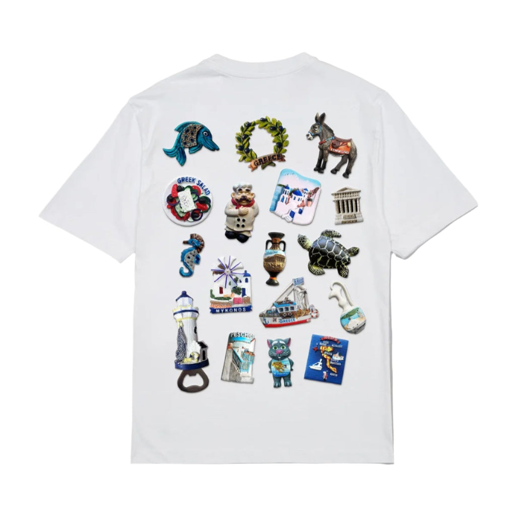 FRIDGE MAGNETS TEE - WHITE