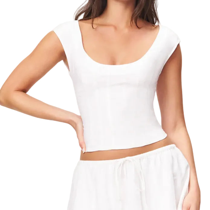 Leila Top - white
