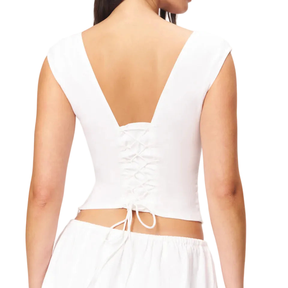 Leila Top - white